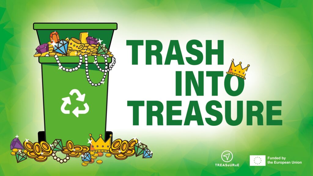 Trash into Treasure podcast cover from treasource.eu